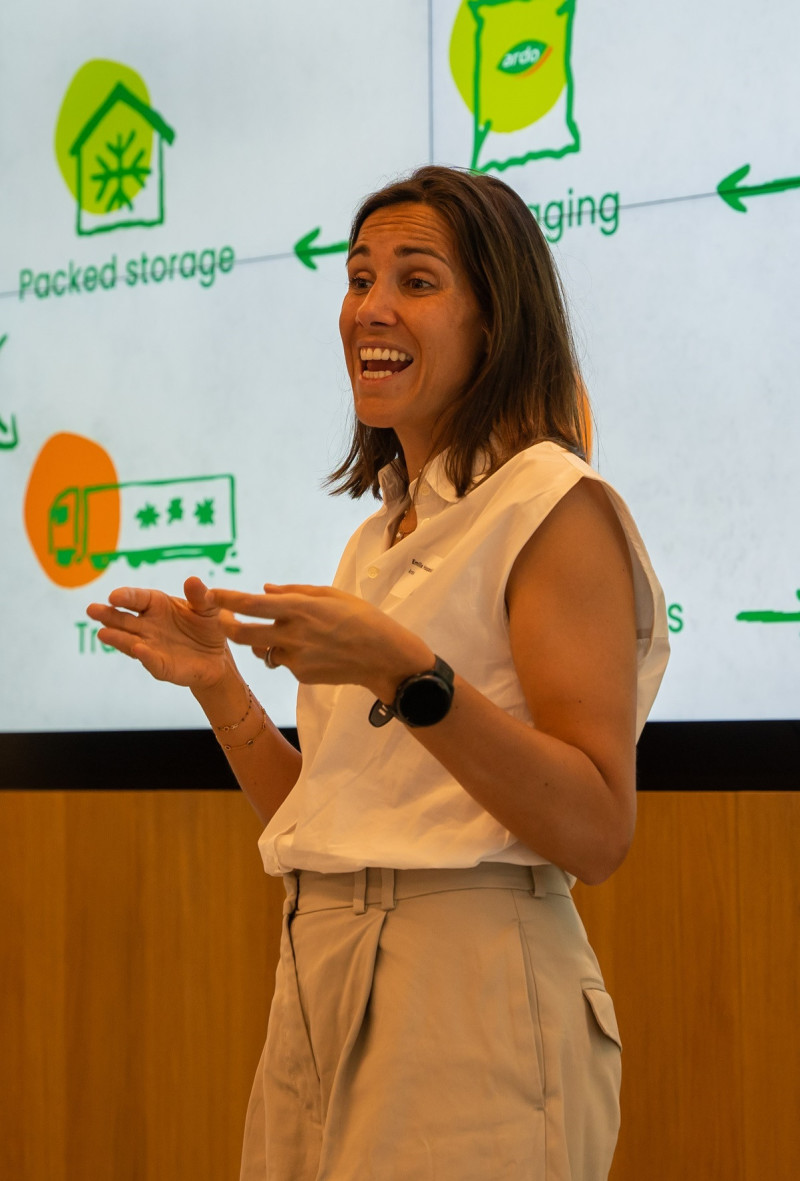 Emilie Haspeslagh, sustainability verantwoordelijke bij Ardo4