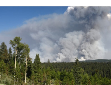Bosbranden maken van Canada vierde grootste CO2-uitstoter ter wereld