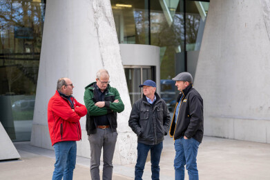 Boeren voor provinciehuis in antwerpen