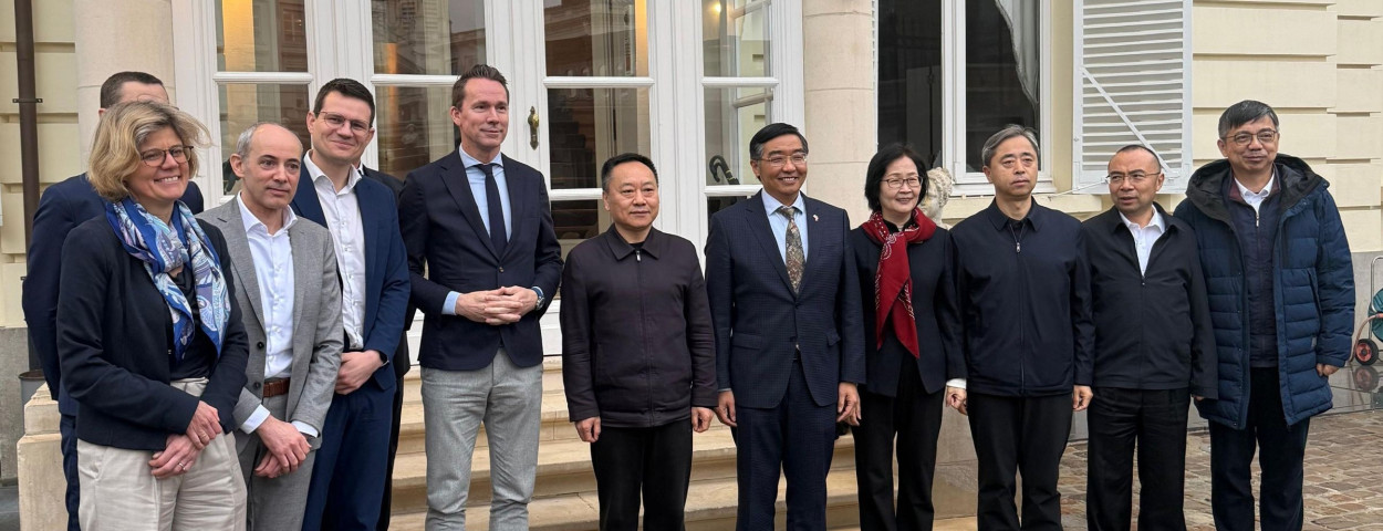 Chinese en Vlaamse delegatie