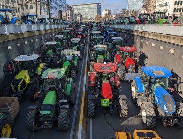 LIVEBLOG: Dit was de boerenbetoging in Brussel van vrijdag 3 maart