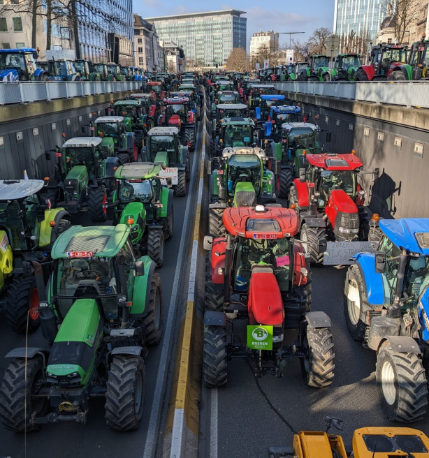 LIVEBLOG: Dit was de boerenbetoging in Brussel van vrijdag 3 maart