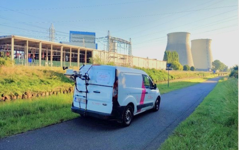 Innovatief camerasysteem detecteert invasieve planten langs Vlaamse waterwegen