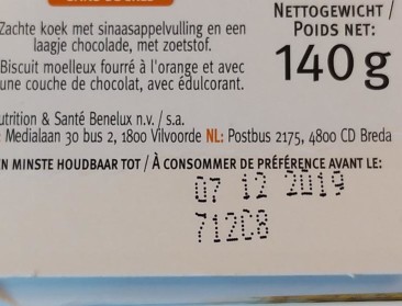 De ene houdbaarheidsdatum is de andere niet