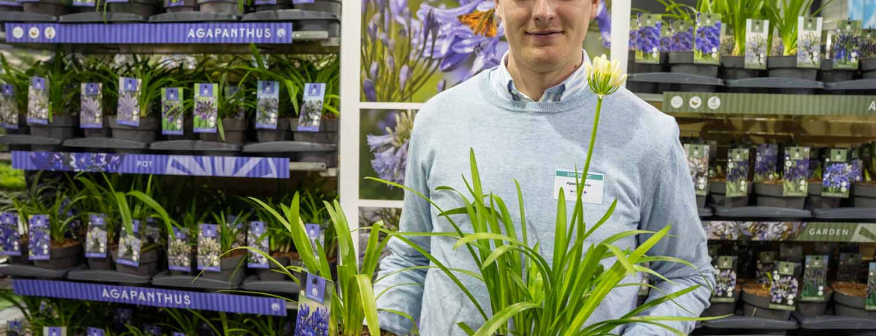 Tim Wyckstandt van de Agapanthuskwekerij op Florall