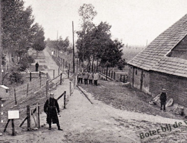 Boer zijn in de grensstreek tijdens WOI ongezien lastig