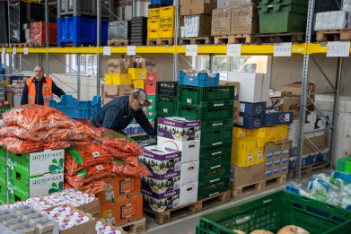 Voeselbank Antwerpen distributiecentrum Deurne