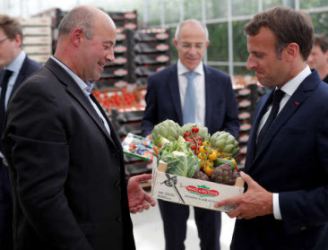 Macron preekt Frans voedselnationalisme