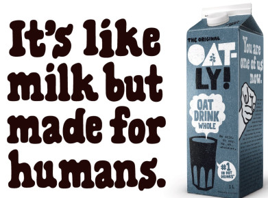 oatly milk made for humans