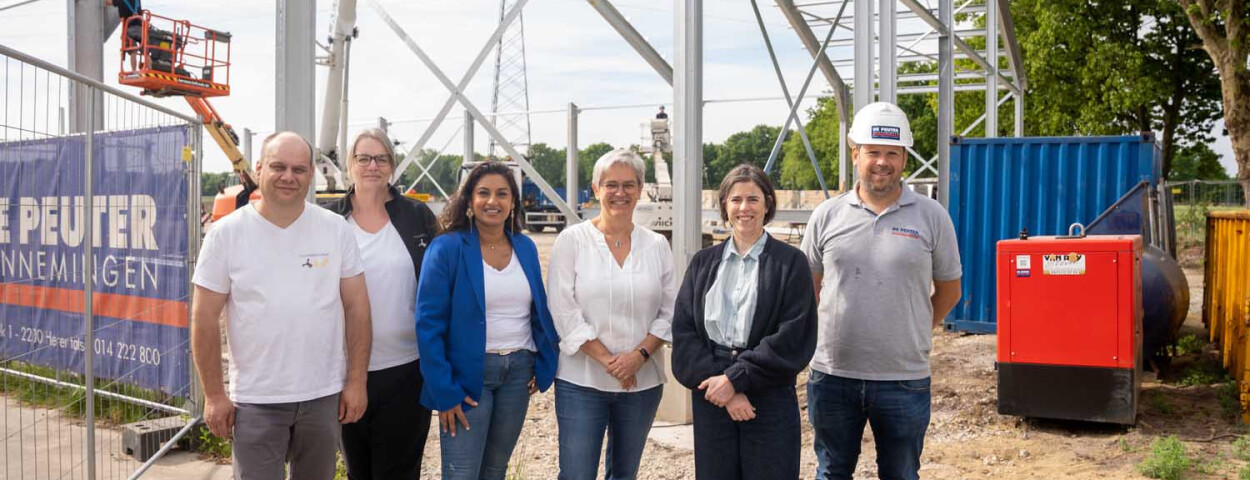 Nieuwe loods Hooibeekhoeve