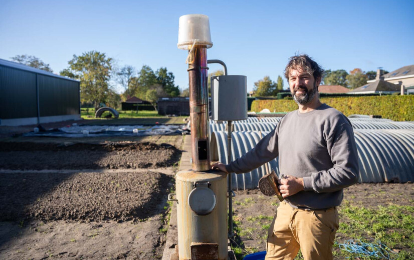 Grondwitloofteler dacht twee keer aan stoppen, maar heeft nu de wind in de rug
