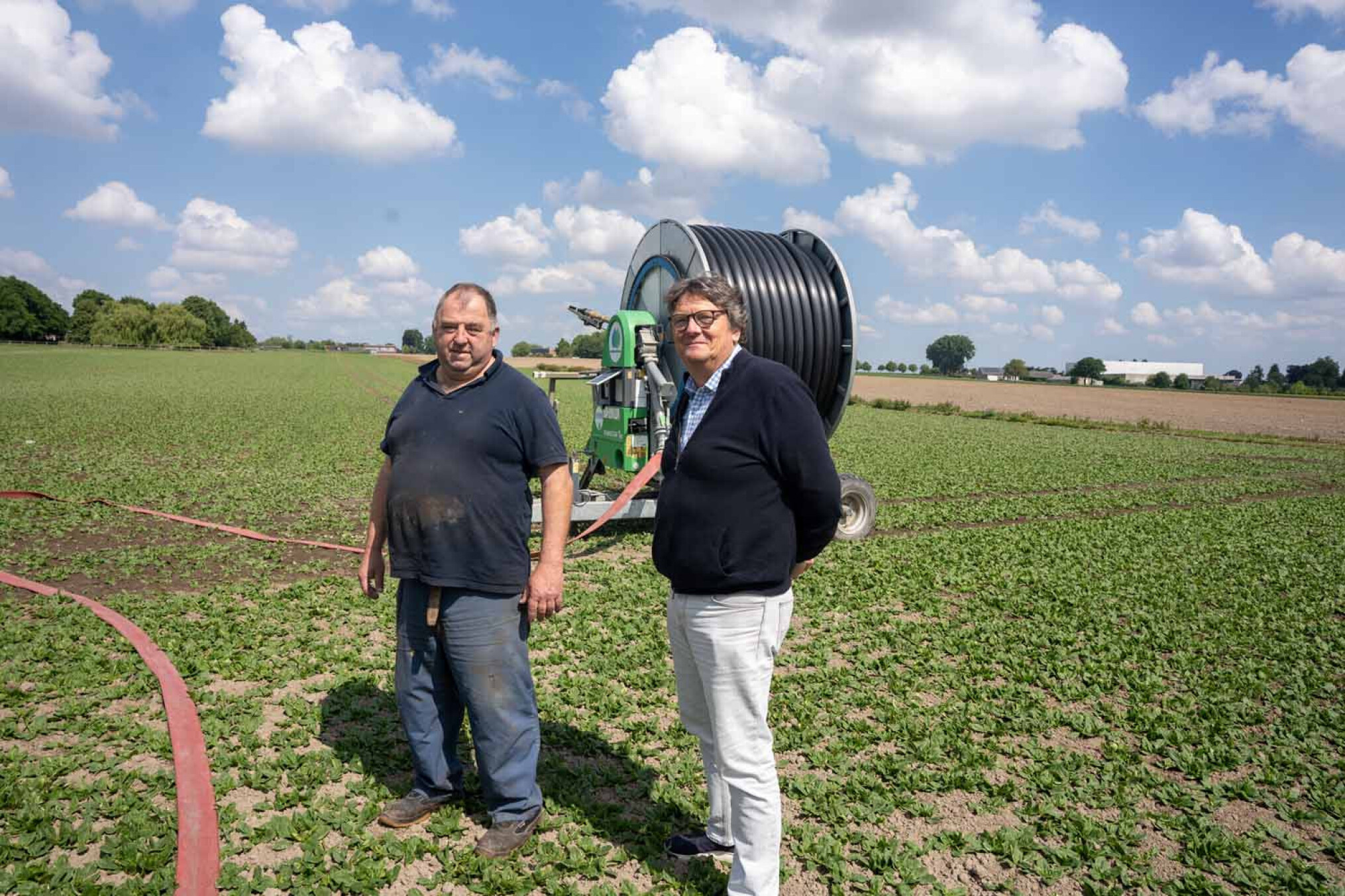 Johan Vanneste en Luc De Waele van Ingro