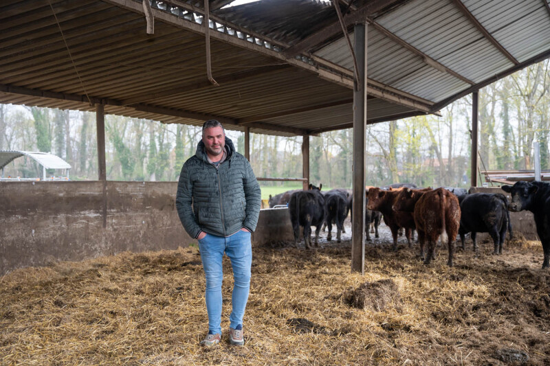 Joris Willems met Black Angus