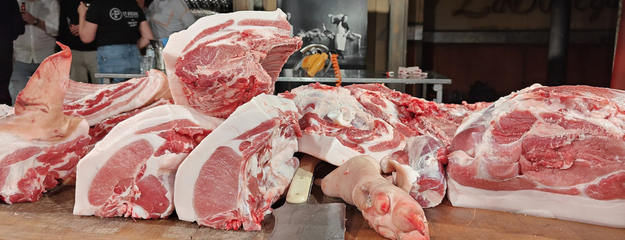 slager varken versnijding ambacht