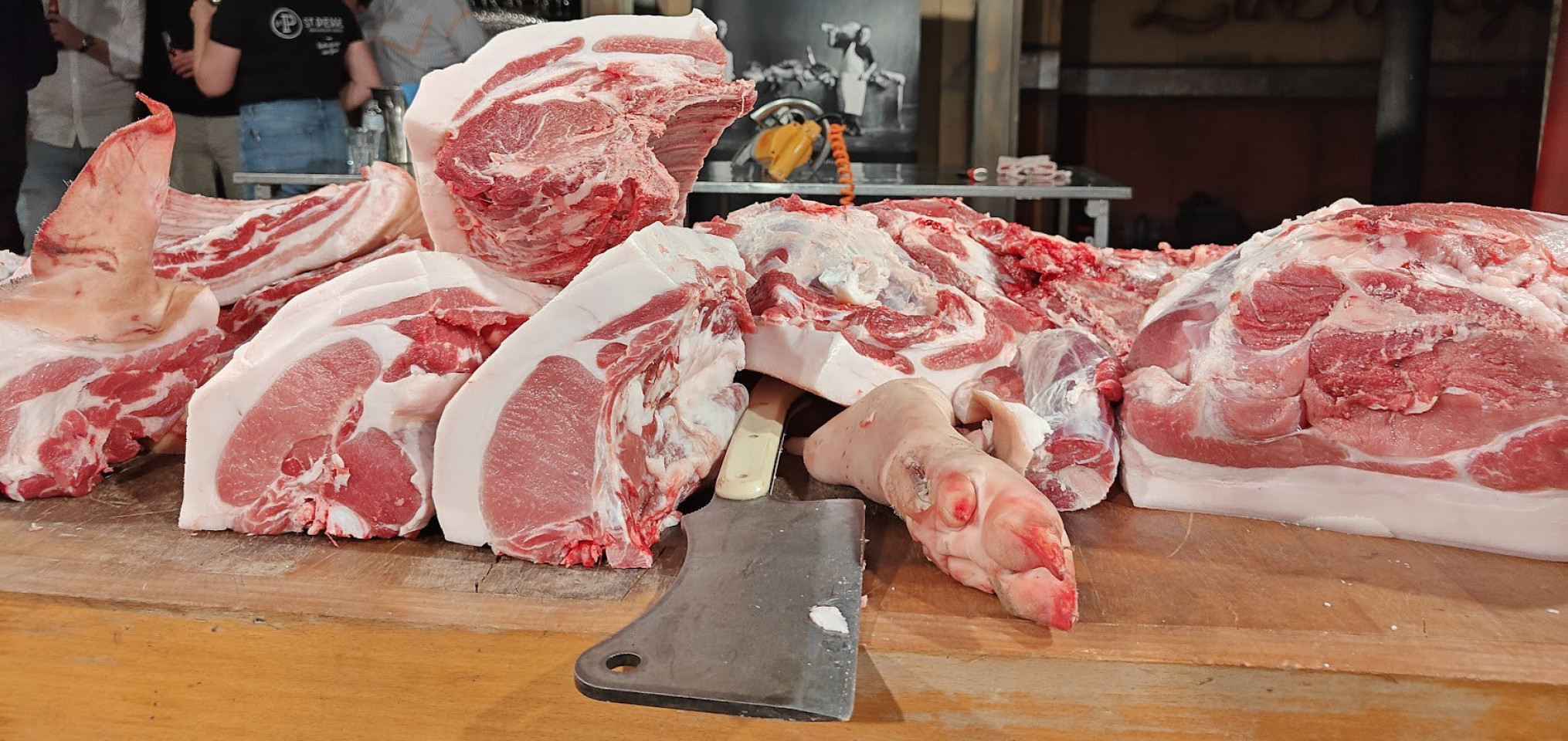 slager varken versnijding ambacht