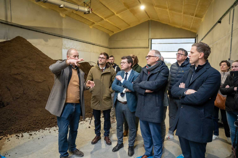 Diependaele voor compostmest van Maenhout