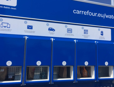 Carrefour opent eerste geautomatiseerde food drive
