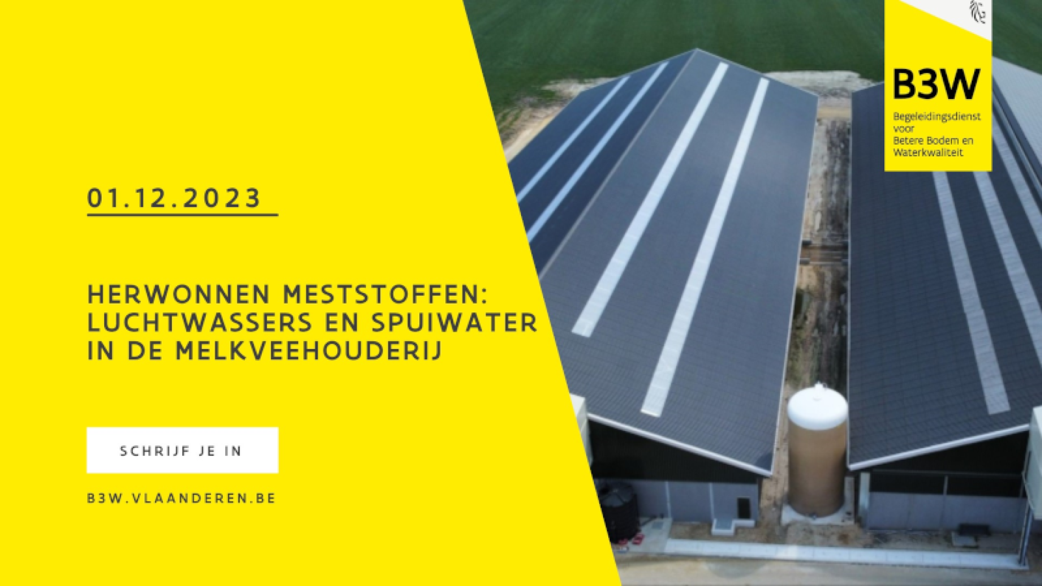 Thematisch uitwisselingsmoment herwonnen meststoffen: Luchtwassers en spuiwater in de melkveehouderij