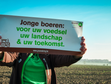 Met grote publiekscampagne vragen jonge landbouwers een toekomst in Vlaanderen