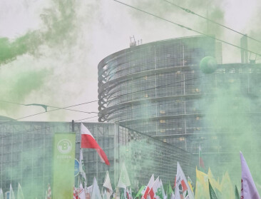 Boerenprotest tegen Mercosur in Straatsburg: “Vandaag is een afspraak met de geschiedenis”