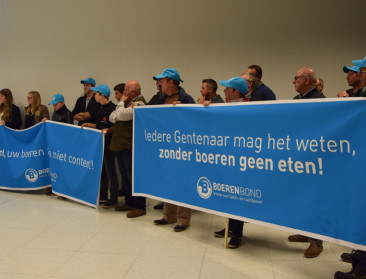 "Gents ruimtebeleid laat jonge boeren in de kou"