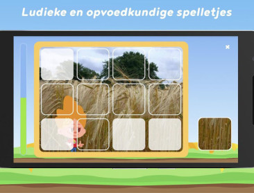 Kinderen leren spelenderwijs het belang van graanteelt