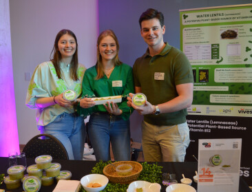 Van waterlinzen tot bierkoekjes: VILT bezoekt de innovatieve voedselbeurs Food At Work