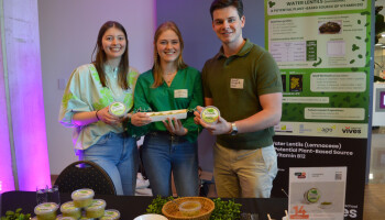 Van waterlinzen tot bierkoekjes: VILT bezoekt de innovatieve voedselbeurs Food At Work