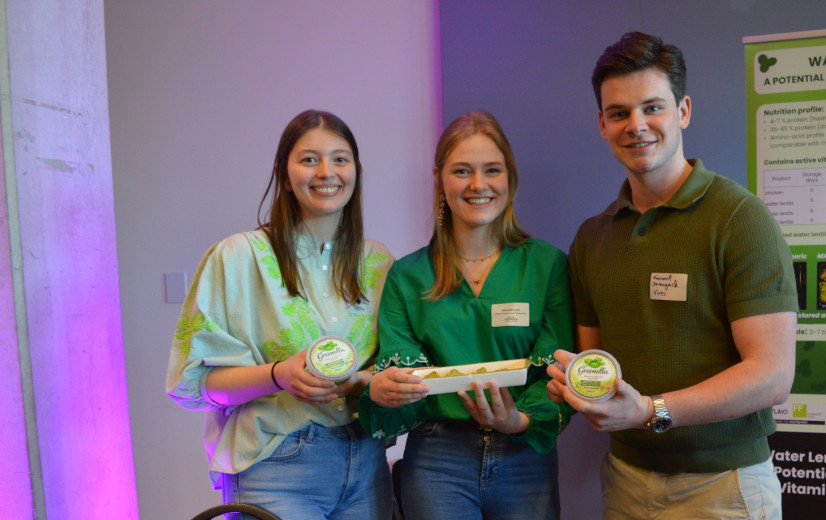 Van waterlinzen tot bierkoekjes: VILT bezoekt de innovatieve voedselbeurs Food At Work