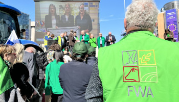 Boeren betogen woensdag in Brussel voor “solidair” GLB