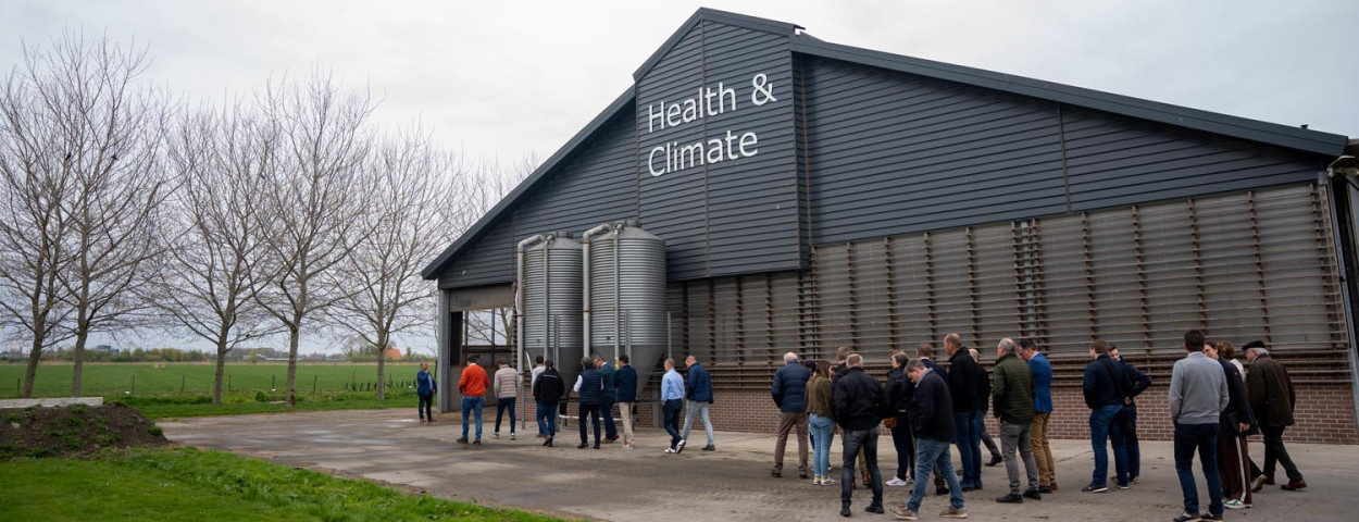 Meetstal op Dairy Campus in Leeuwarden