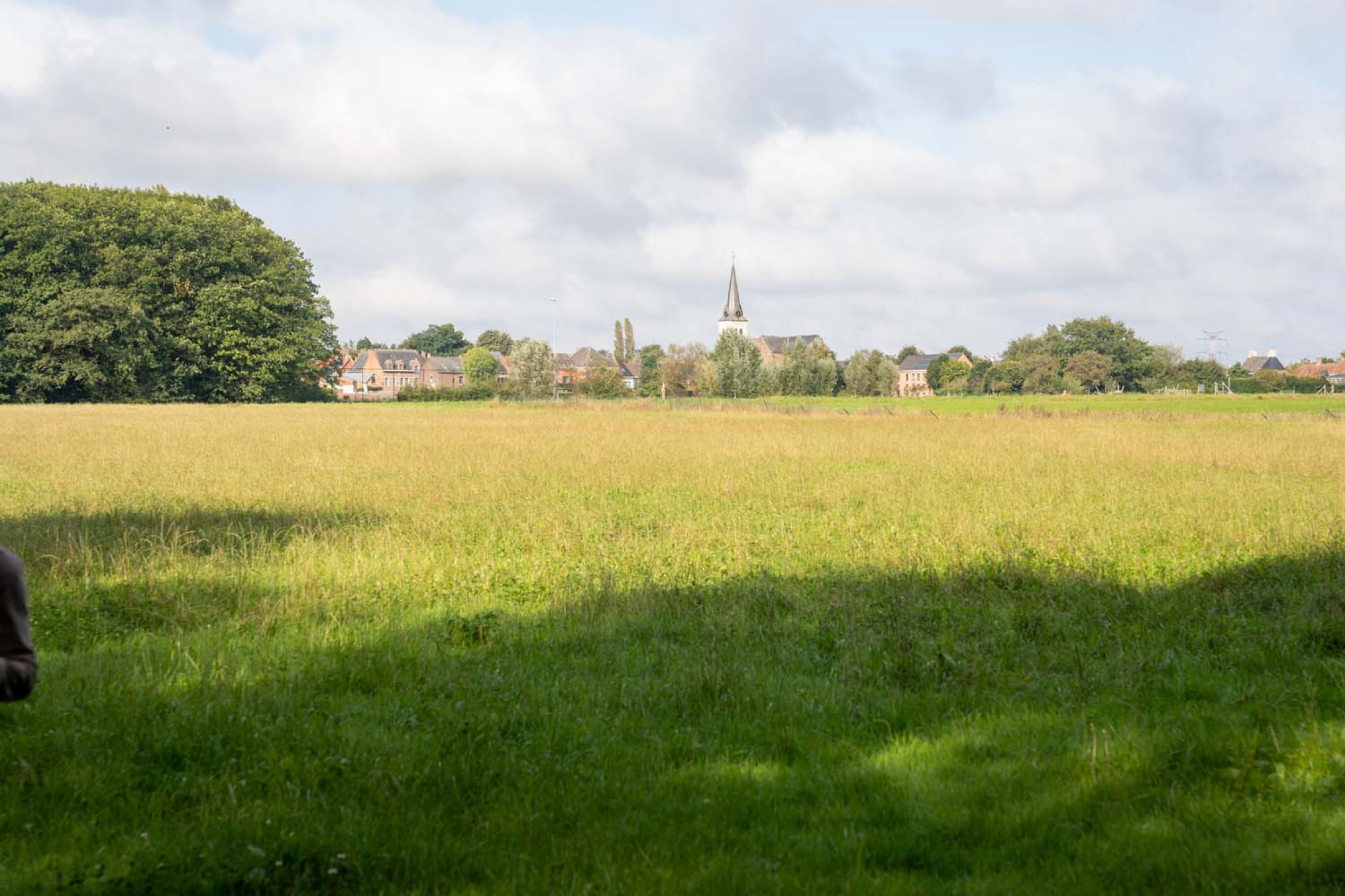 Agro-ecologische landbouw op perceel van Provincie Antwerpen in Kontich aan de kerk
