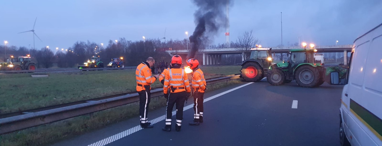 grensovergangen protest