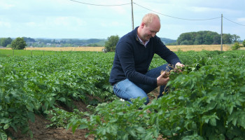 Jonas Lemaire gaat voor een robuust teeltsysteem: “Hier is bodemkwaliteit de prioriteit”