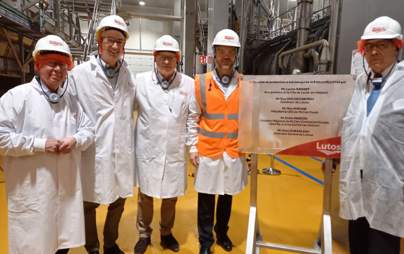 Lutosa investeert 45 miljoen euro in nieuwe aardappelvlokkenfabriek