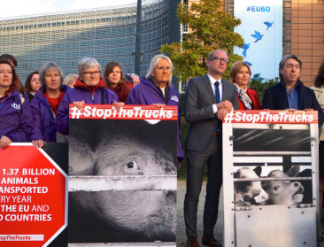 Ruim 1 miljoen handtekeningen tegen ver veetransport