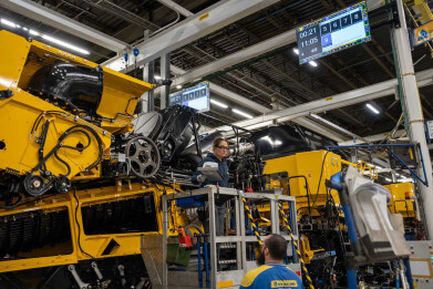 Assemblagelijn CNH Zedelgem2