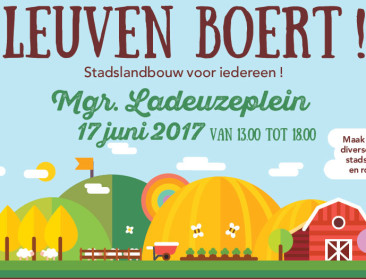 Leuven promoot stadslandbouw met een boerenmarkt