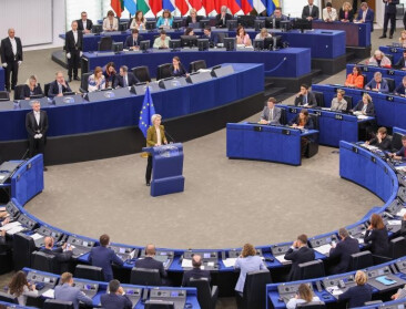 Von der Leyen verdedigt handelsdeals op State of The Union