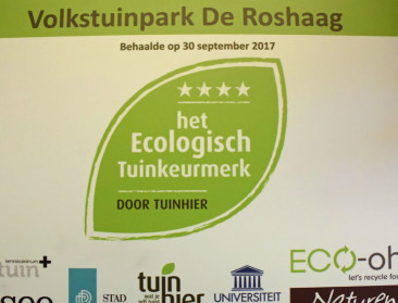 Eerste volkstuinpark behaalt ecologisch tuinkeurmerk