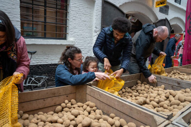aardappelactie Antwerpen