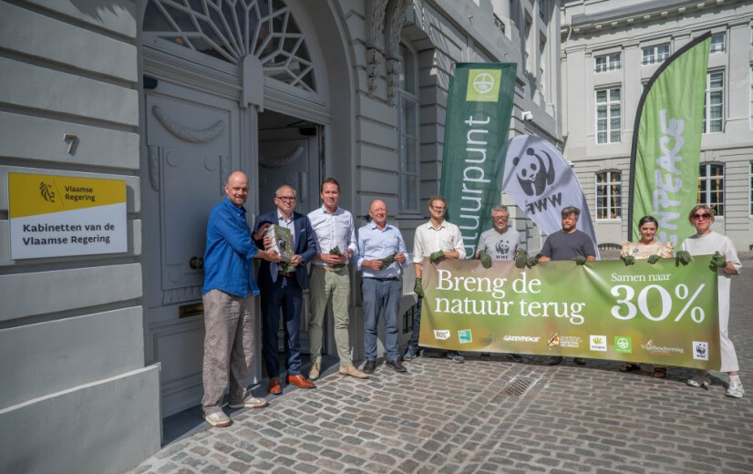 40.000 Vlamingen eisen ambitieus en bindend natuurherstelplan