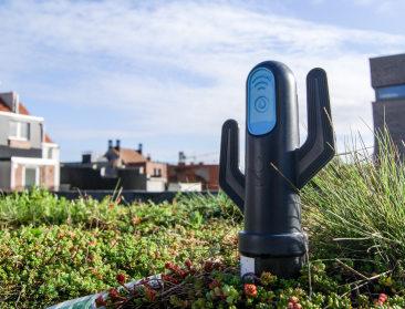 Intelligent groendak tegen klimaatverandering