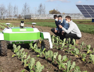 UGent-student ontwikkelt autonome robot voor kleinschalige biobedrijven