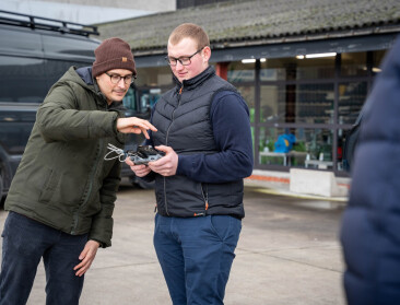 Drones in de landbouw: VIVES Hogeschool toont potentieel tijdens studiedag