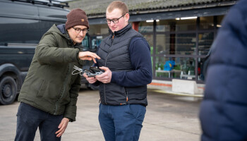 Drones in de landbouw: VIVES Hogeschool toont potentieel tijdens studiedag