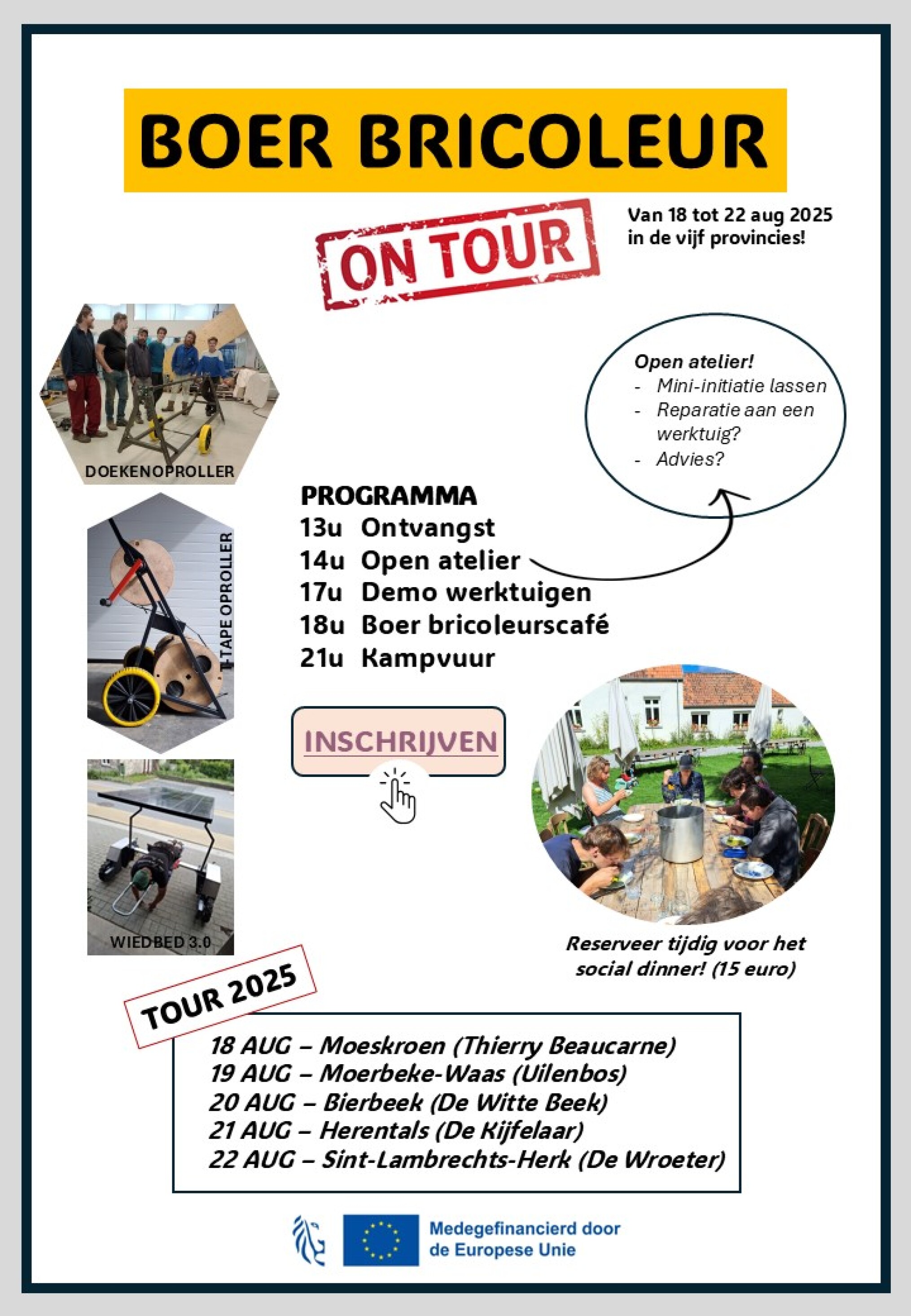 Boer Bricoleur on tour