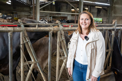 Gwendolyn Rutten bij Peter Bauwers in Herzele Open vld