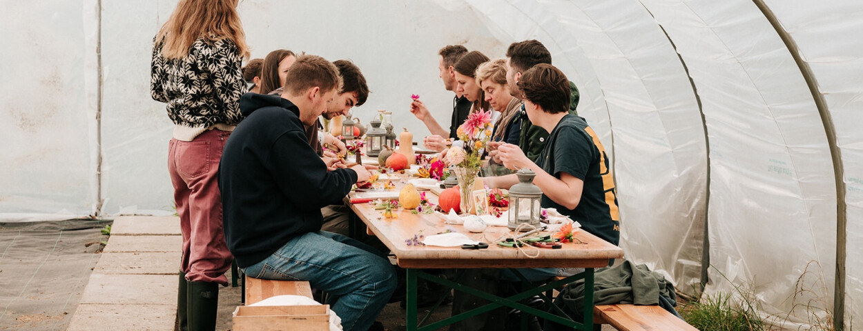 Teambuilding in het groen
