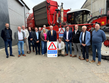 West-Vlaanderen organiseert campagne voor verkeersveiligheid op landbouwwegen